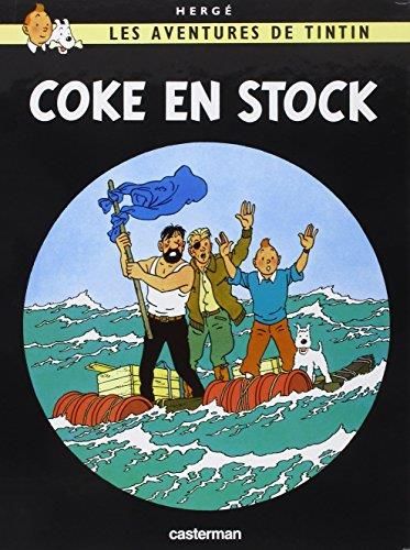 Les Aventures de tintin - coke en stock